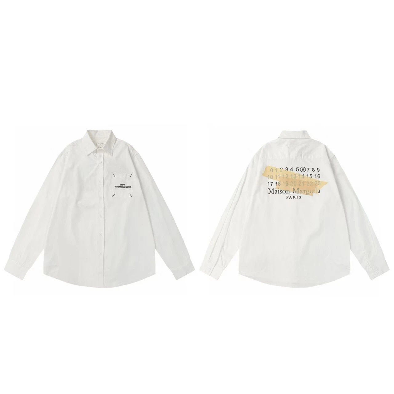 Celine Kiss Print Oversized Shirt White - 5