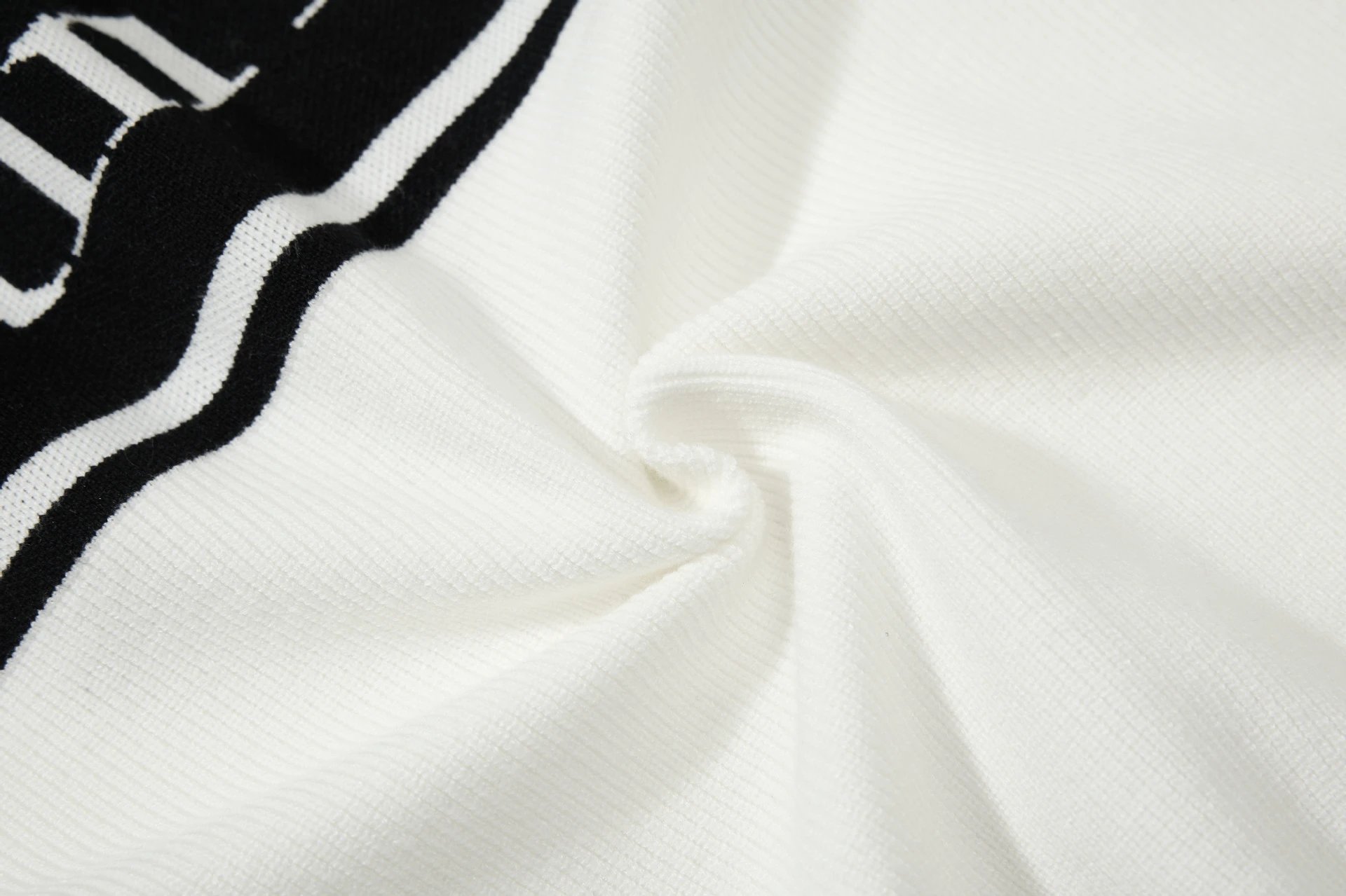 Matin Kim Logo Stripe Turtleneck Sweater Black - 51