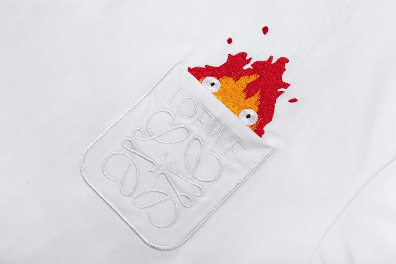 Loewe Anagram Logo White T-Shirt - 18