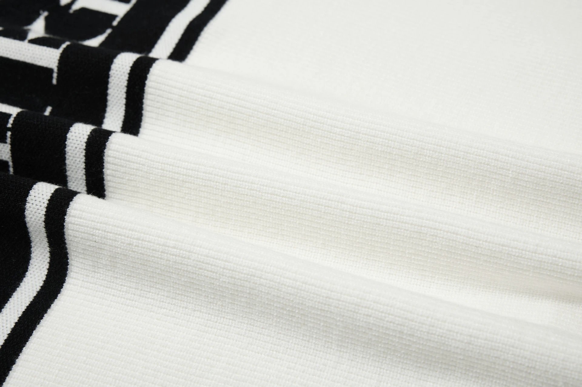 Matin Kim Logo Stripe Turtleneck Sweater Black - 50
