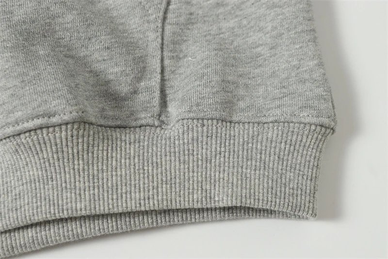 GRA Ghost Girl Ruffle Hoodie Gray - 14