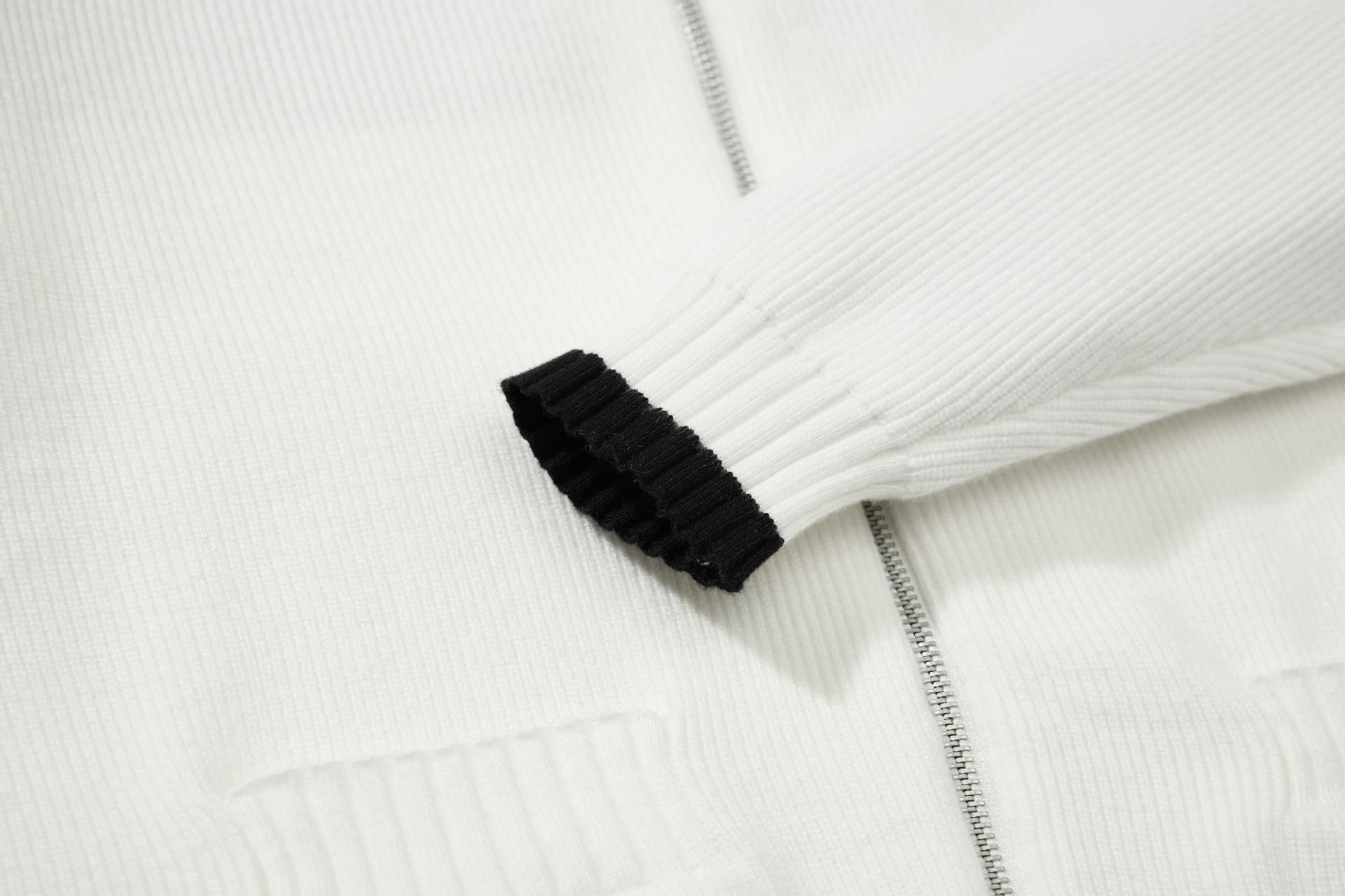 Matin Kim Logo Stripe Turtleneck Sweater Black - 49