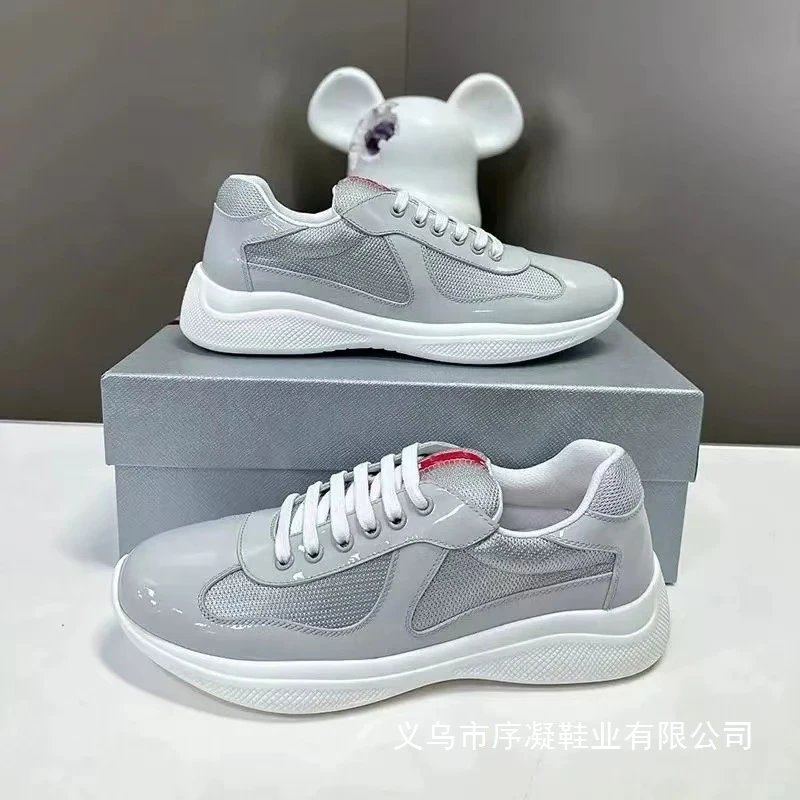 Prada Linea Rossa Cloud Sneakers Light Blue Mesh White Sole Sneakers - 13