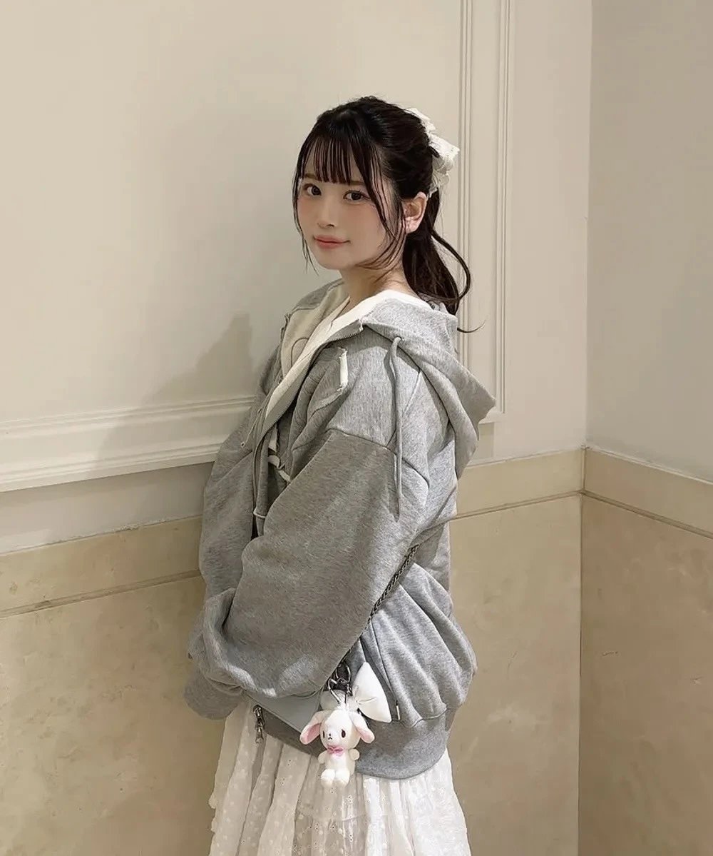 Gallery Dept. Distressed Elephant Hoodie Gray - 37