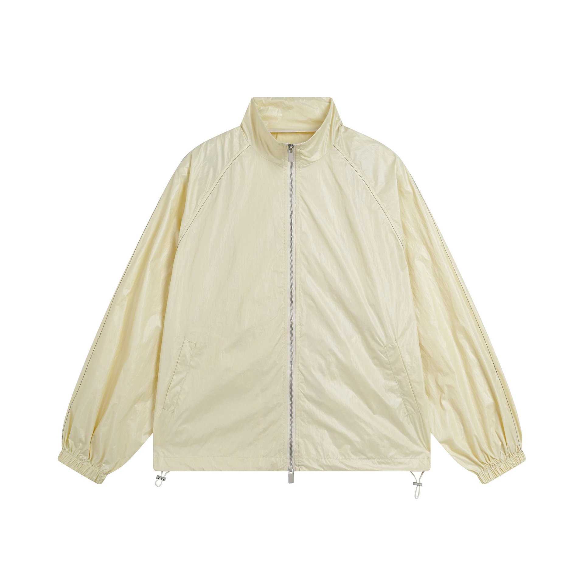 Matin Kim Windbreaker White Outerwear - 7
