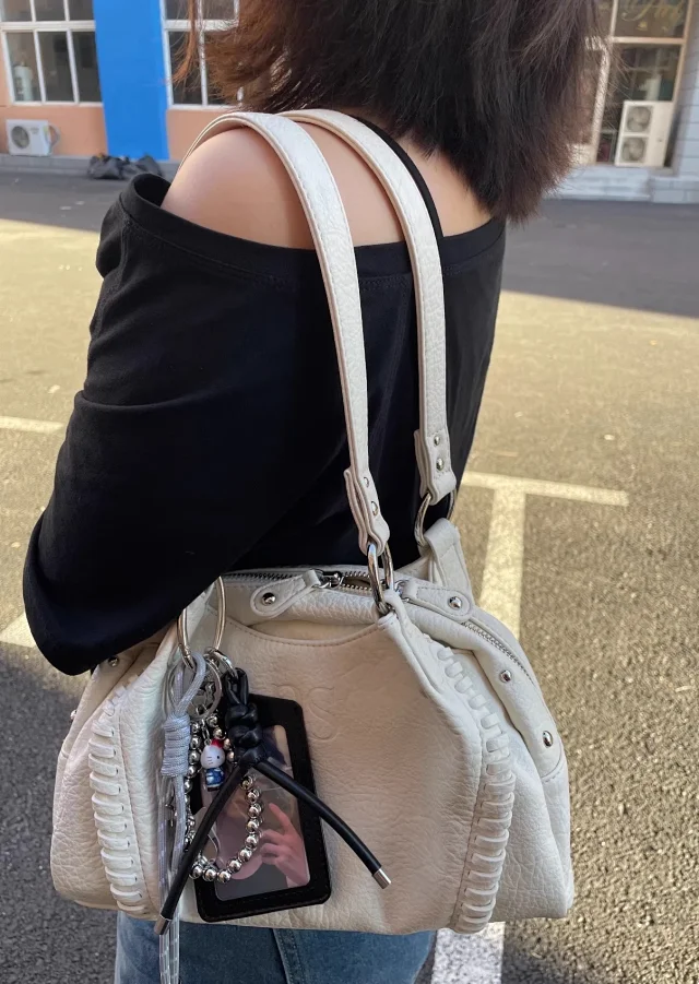 as"on Shoulder Bags Slouchy Motorcycle Bag product detail image 58