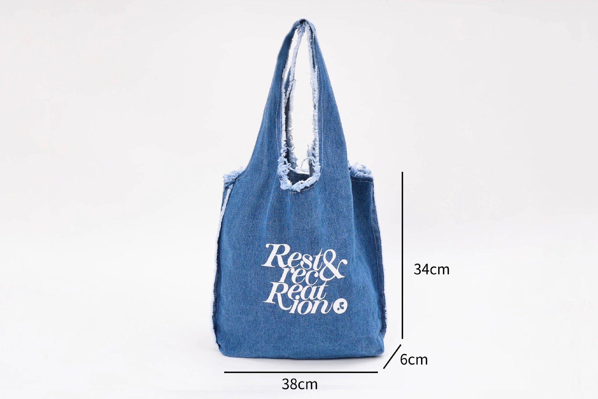 Rest & Recreation Denim Tote Bag Navy - 4