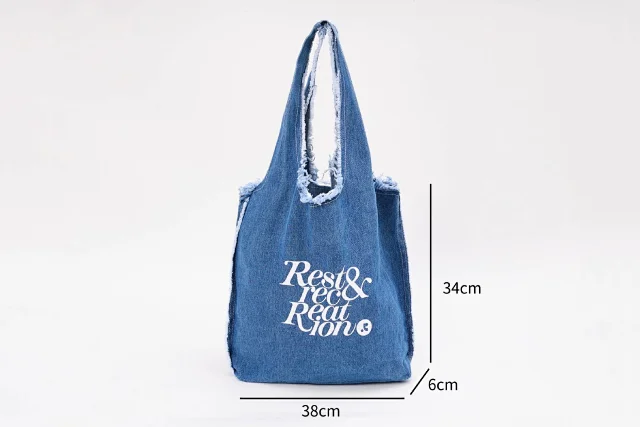 Rest & Recreation Shoulder Bags Denim Logo Bag product detail image 3