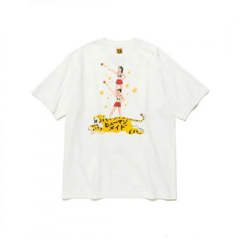 GRA Tiger Circus Graphic White