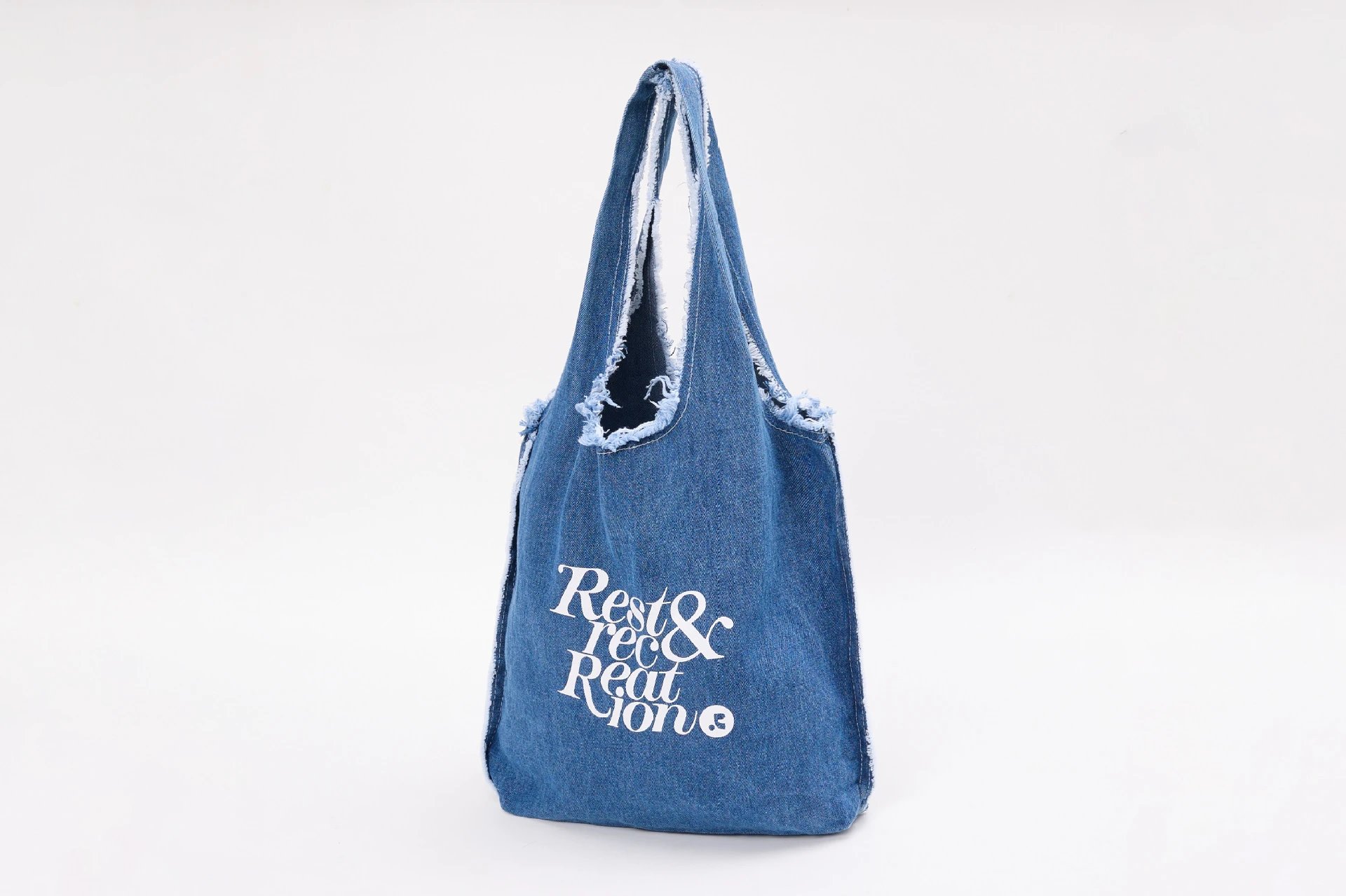 Rest & Recreation Denim Tote Bag Navy - 7