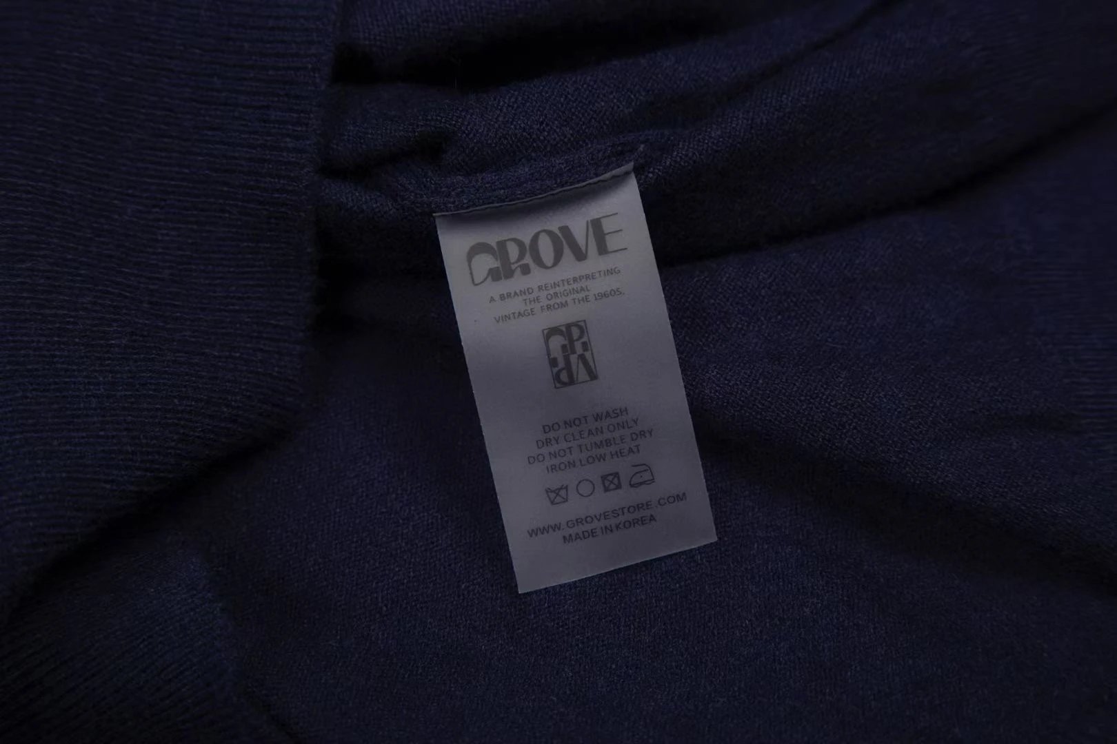 Grove V-Neck Knit Sweater Light Blue - 15