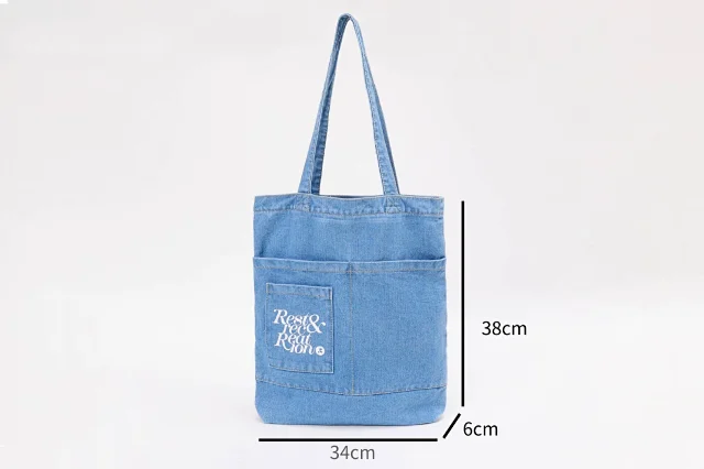 Rest & Recreation Shoulder Bags Denim Logo Bag product detail image 4