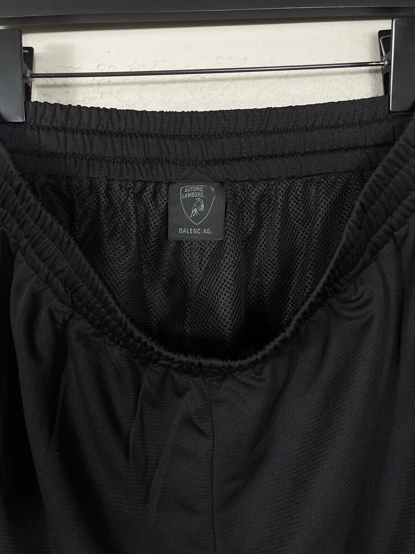 Balenciaga x Automobili Lamborghini Sport Shorts Black - 14