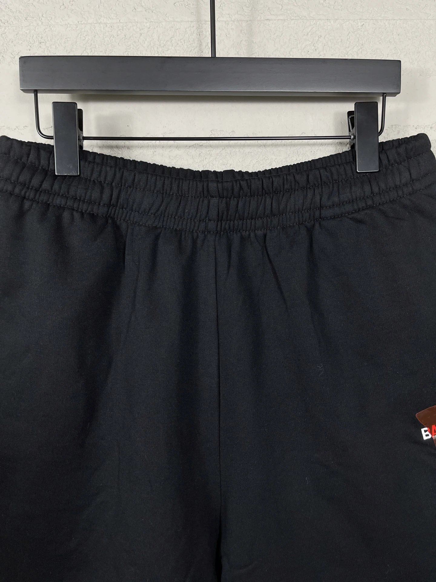 Balenciaga Logo Patch Shorts Black - 13