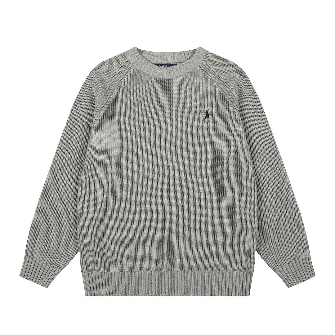 Polo Ralph Lauren Waffle Knit Sweater Burgundy - 4