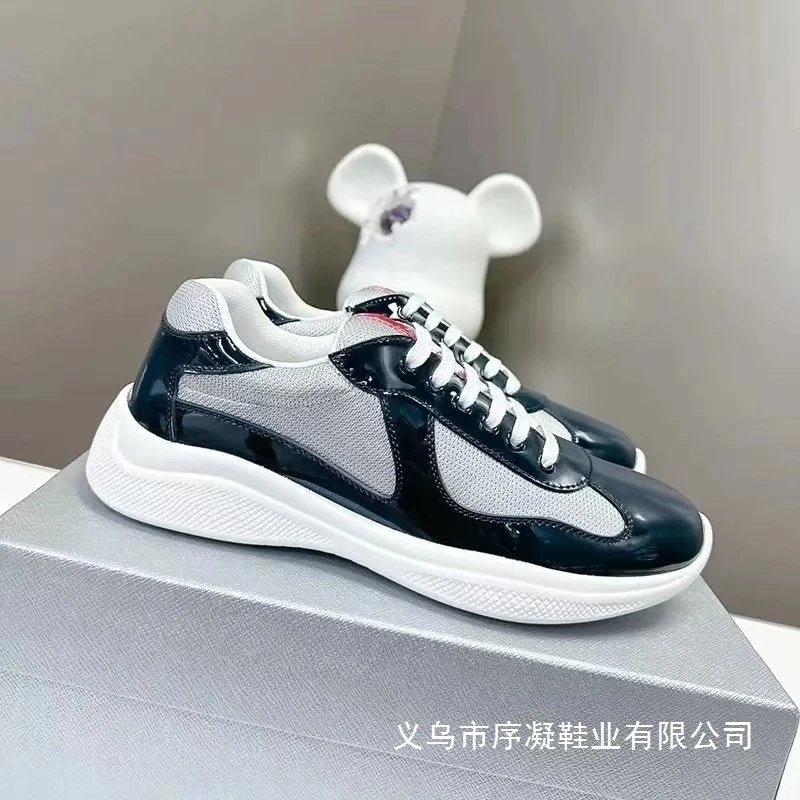 Prada Linea Rossa Cloud Sneakers Light Blue Mesh White Sole Sneakers - 25