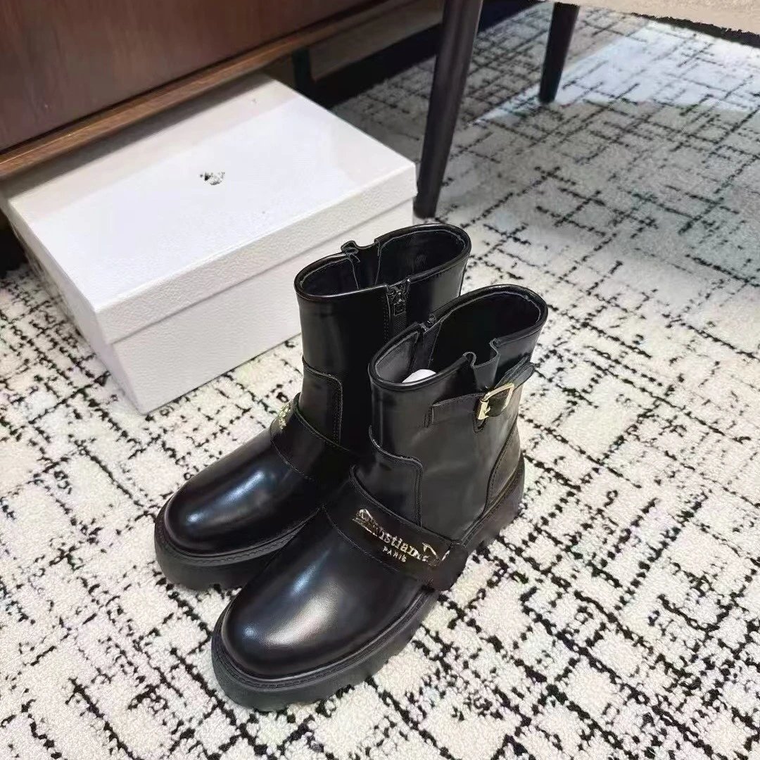 Dior Boots Buckle Strap Ankle image 2