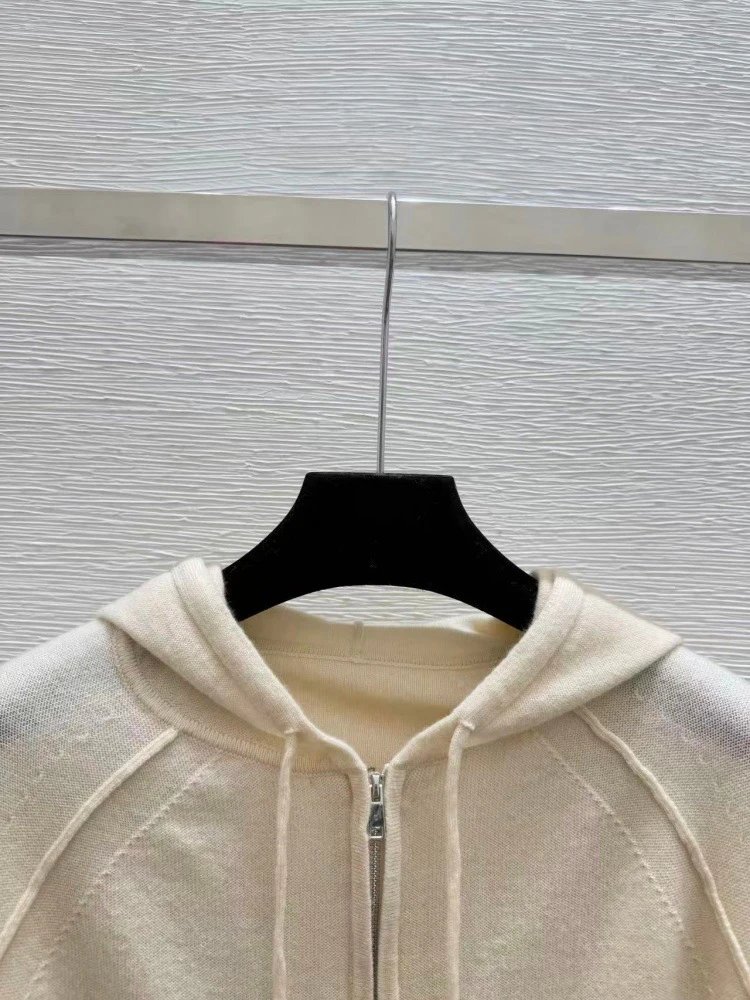 Dior CD Icon Hoodie Beige Hoodie - 2