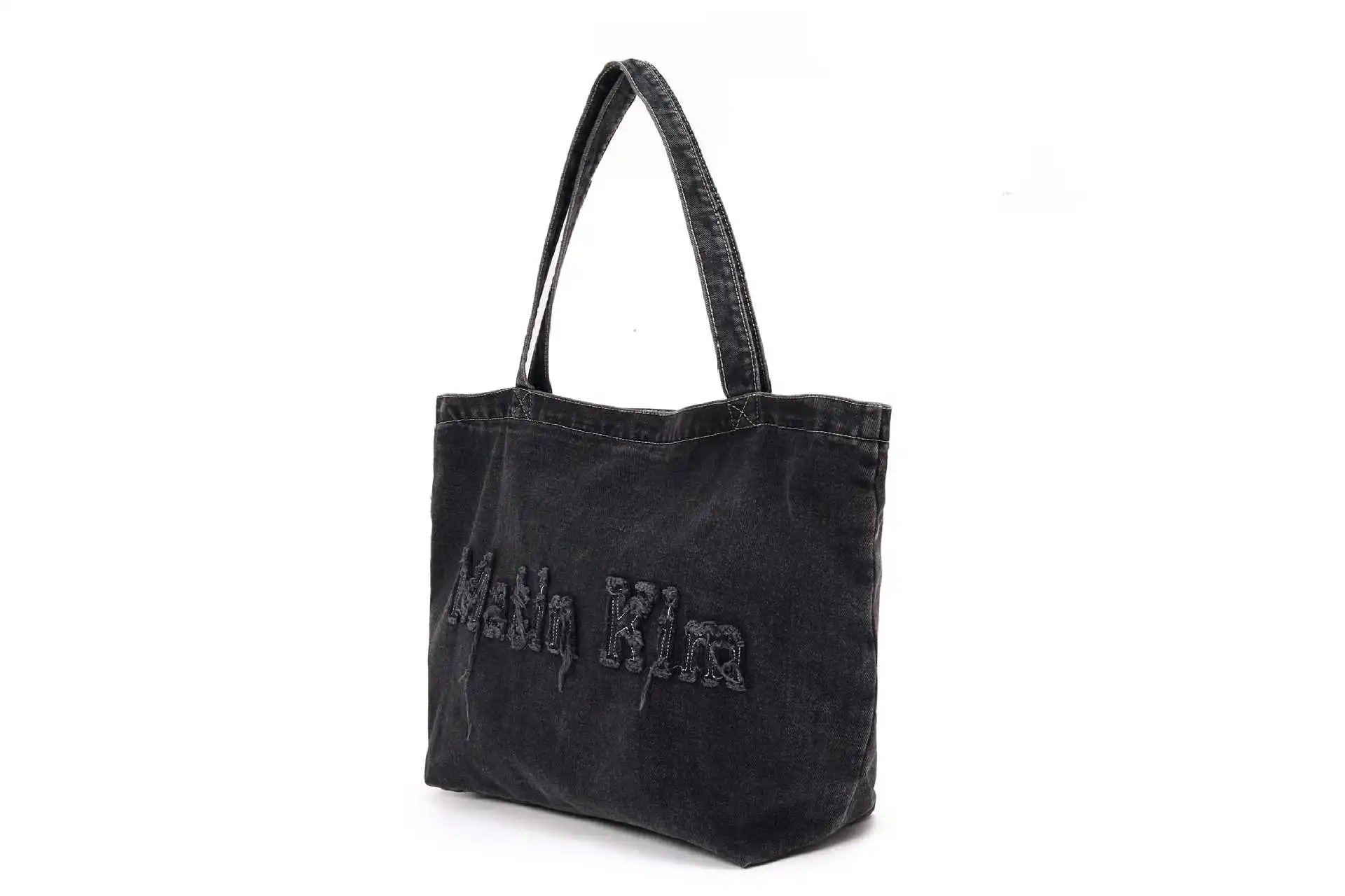 Matin Kim Denim Tote Bag Black - 36