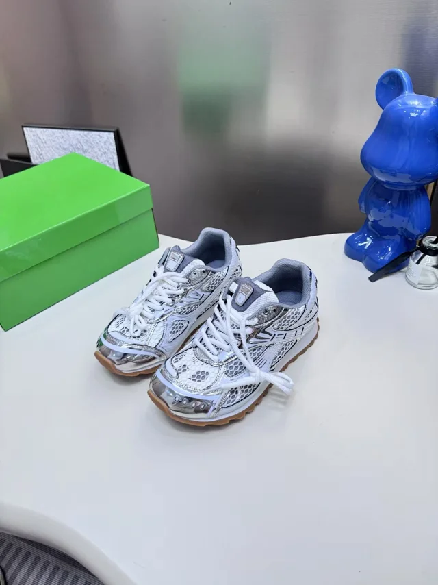 Unbranded Sneakers Metallic mesh lace-up product detail image 7