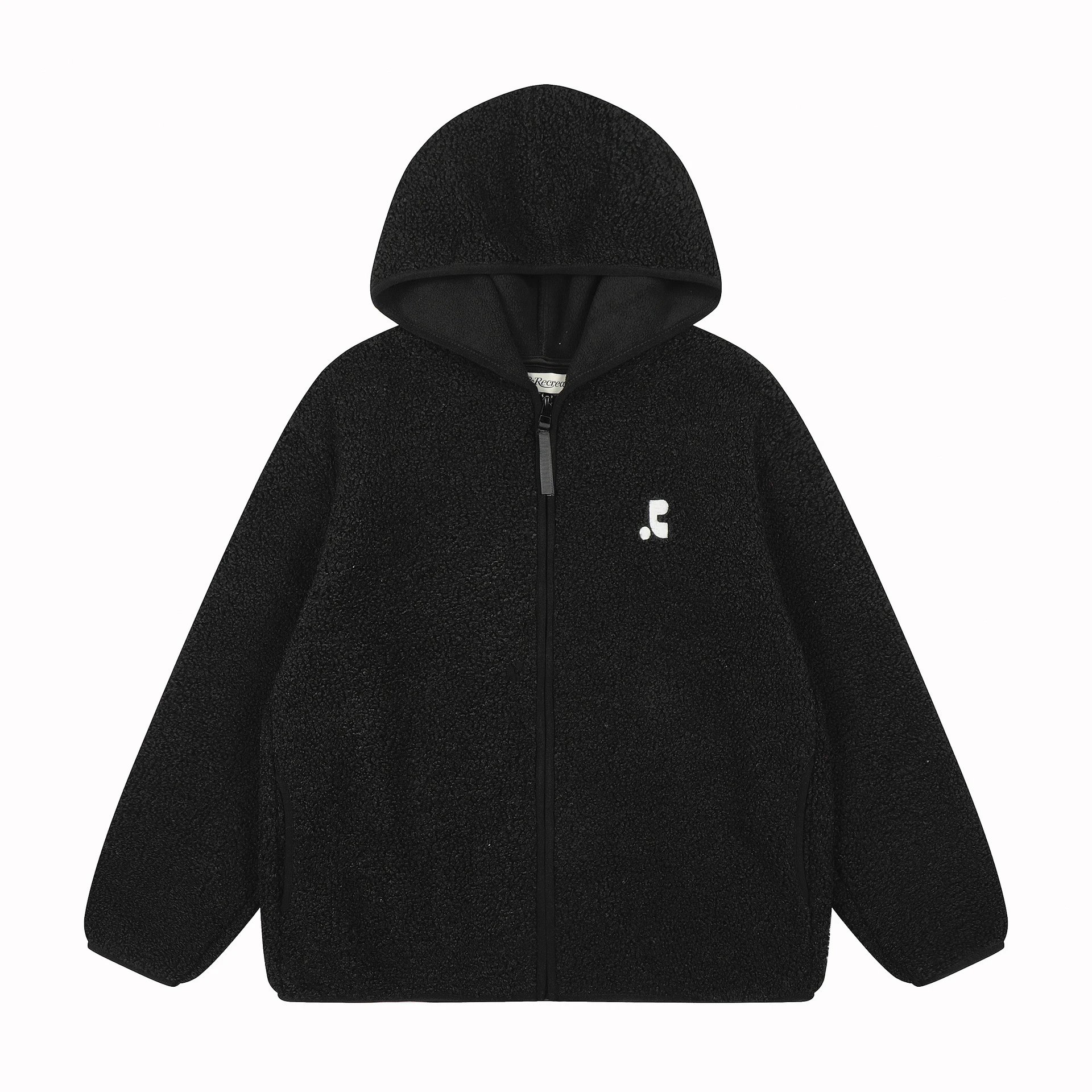 GRA Fleece Hoodie Beige Outerwear - 6