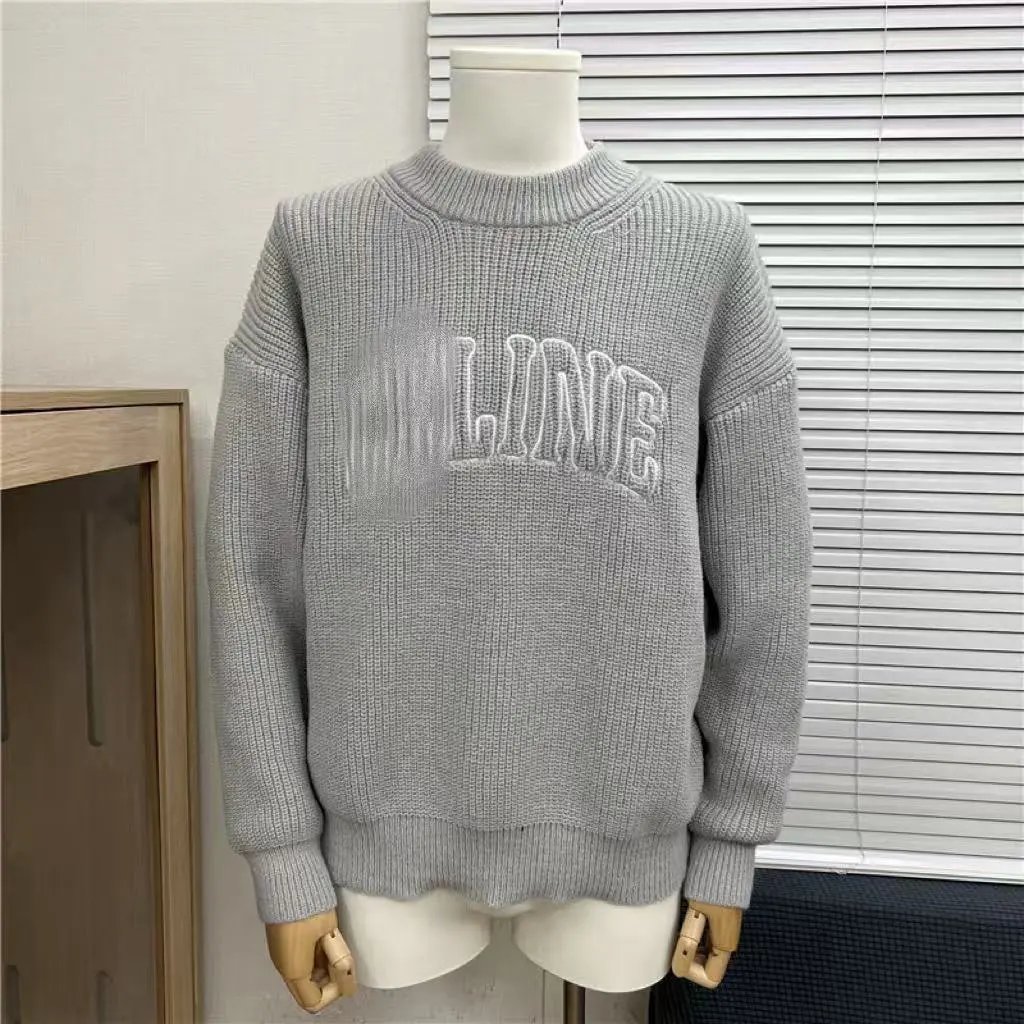 Off-White LINE Knit Sweater White - 19