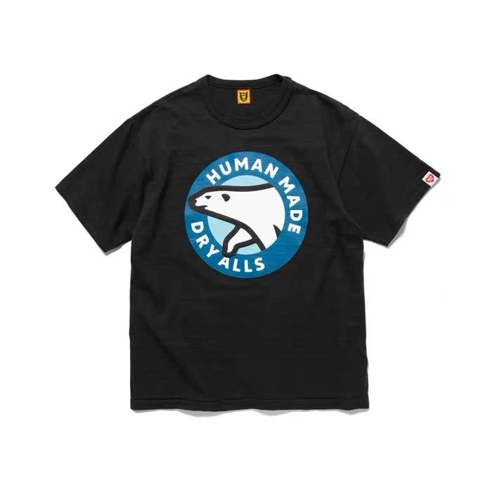 Human Made Dog Face Black T-Shirt - 3