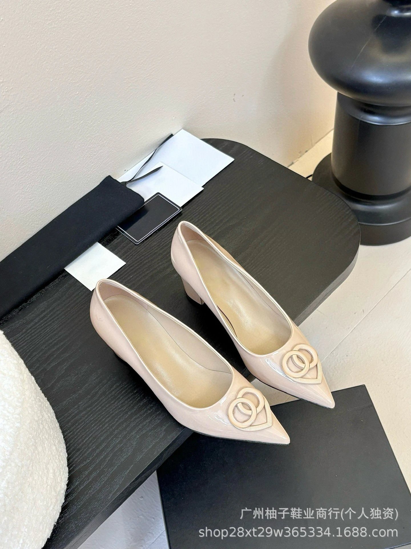 Gucci Horsebit Loafer-Style Slingbacks Black Patent Leather Heels - 9
