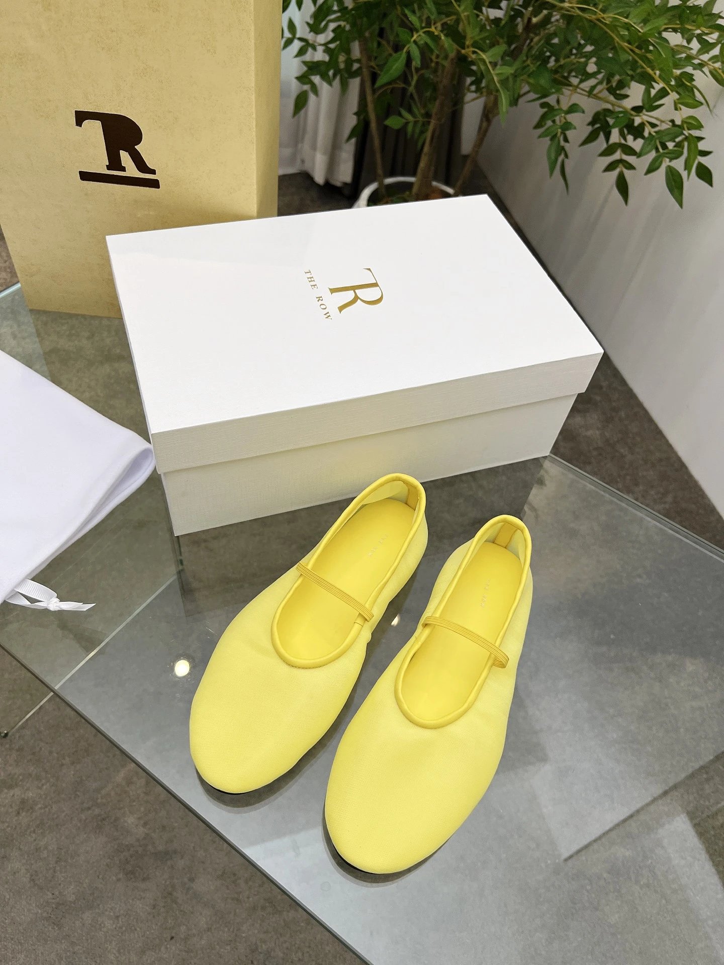 The Row Mary Jane Flat Black Shoes - 4