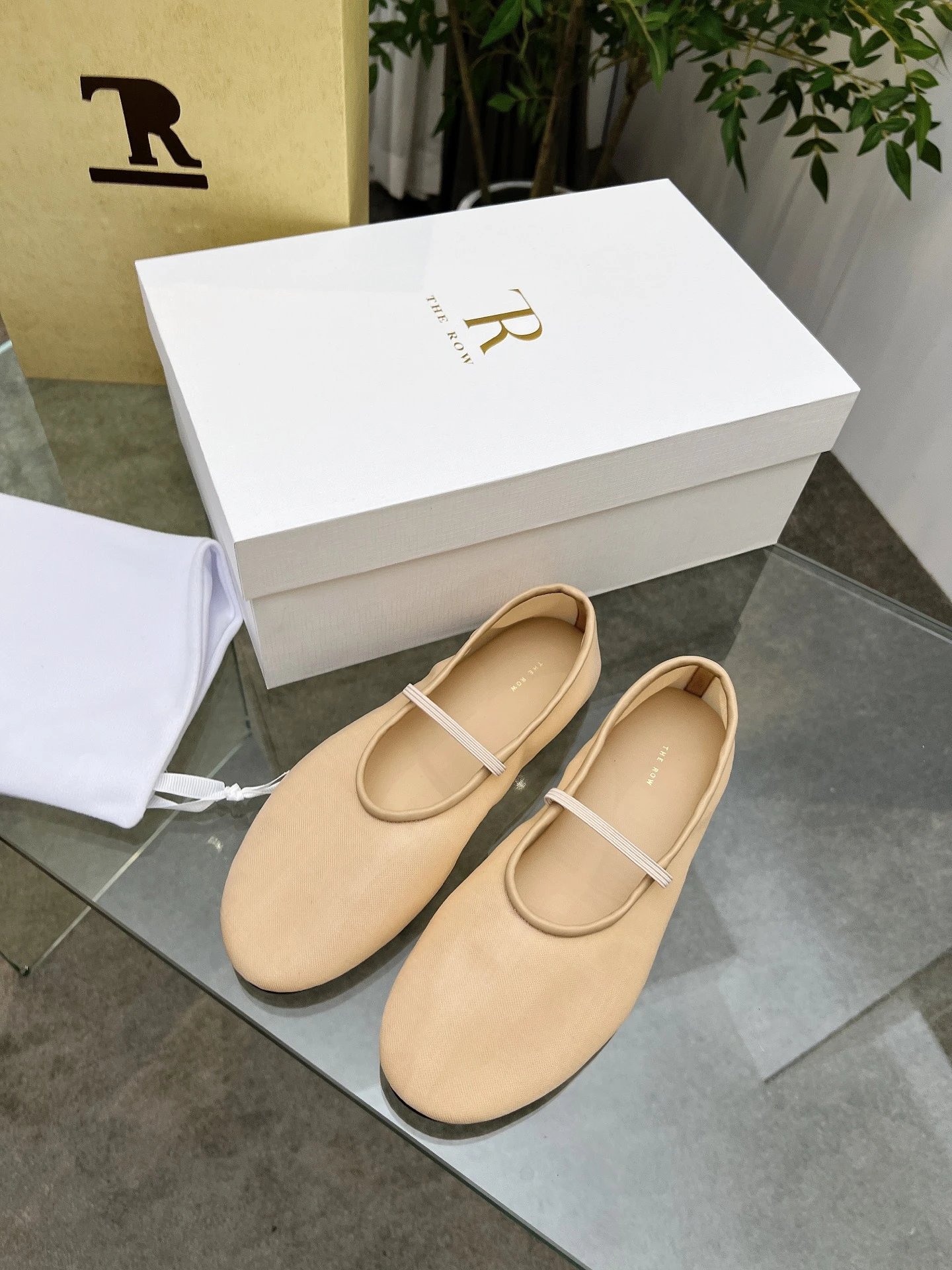 The Row Mary Jane Flat Black Shoes - 21