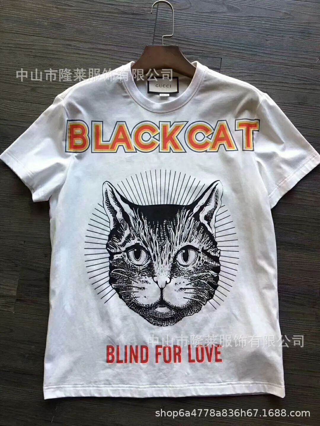 Gucci Cat Blind for Love T-shirt 