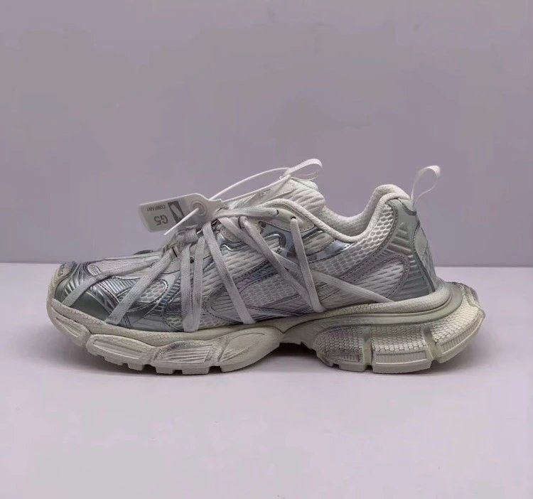 Off-White x Asics Gel-Burz 2 Black Chunky Sneakers - 12