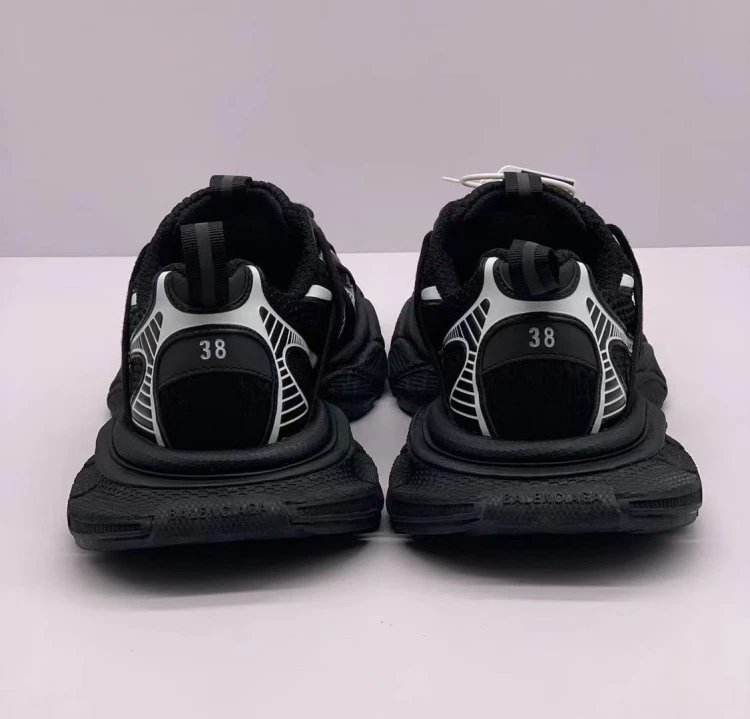 Off-White x Asics Gel-Burz 2 Black Chunky Sneakers - 22