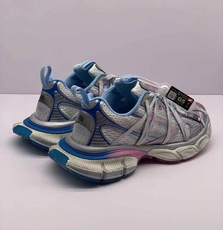 Off-White x Asics Gel-Burz 2 Black Chunky Sneakers - 42
