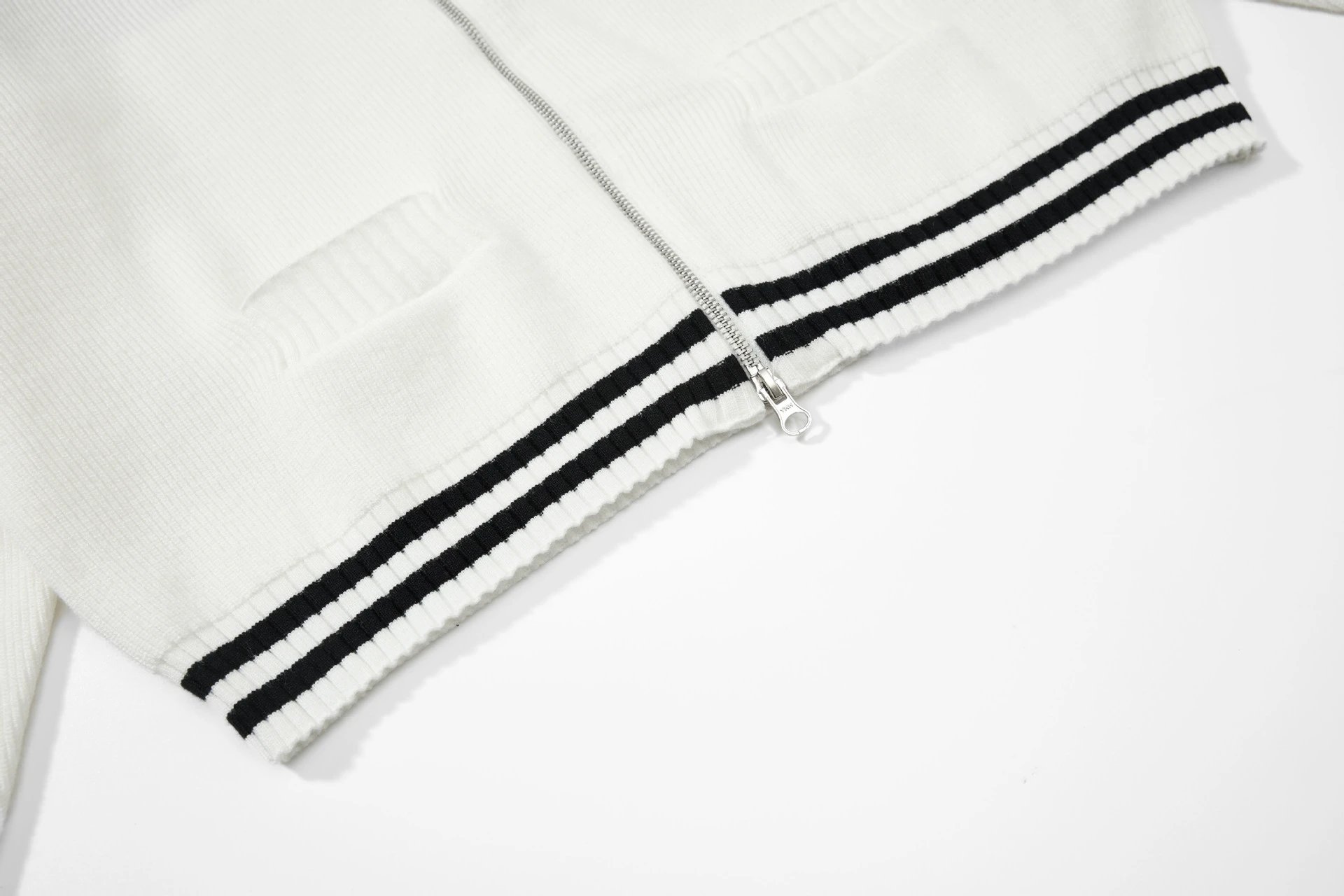 Matin Kim Logo Stripe Turtleneck Sweater Black - 43
