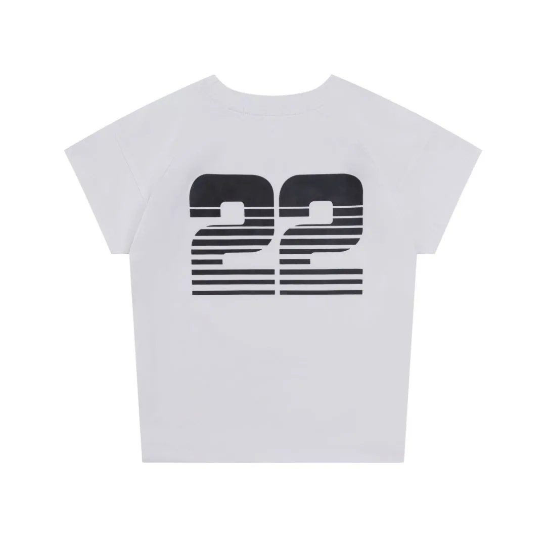 GRA 22 Stripe Graphic T-Shirt Black - 30