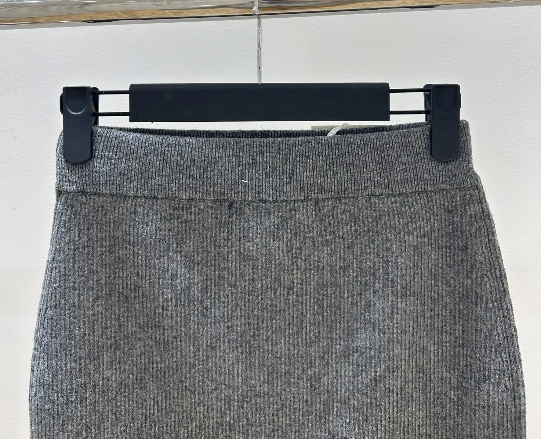 Hivy Knit Polo Shirt Gray Sweater - 21