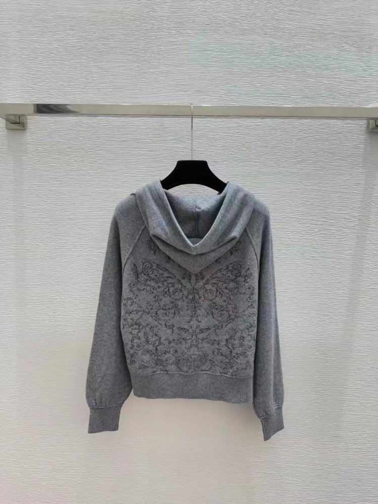Dior CD Icon Hoodie Beige Hoodie - 3