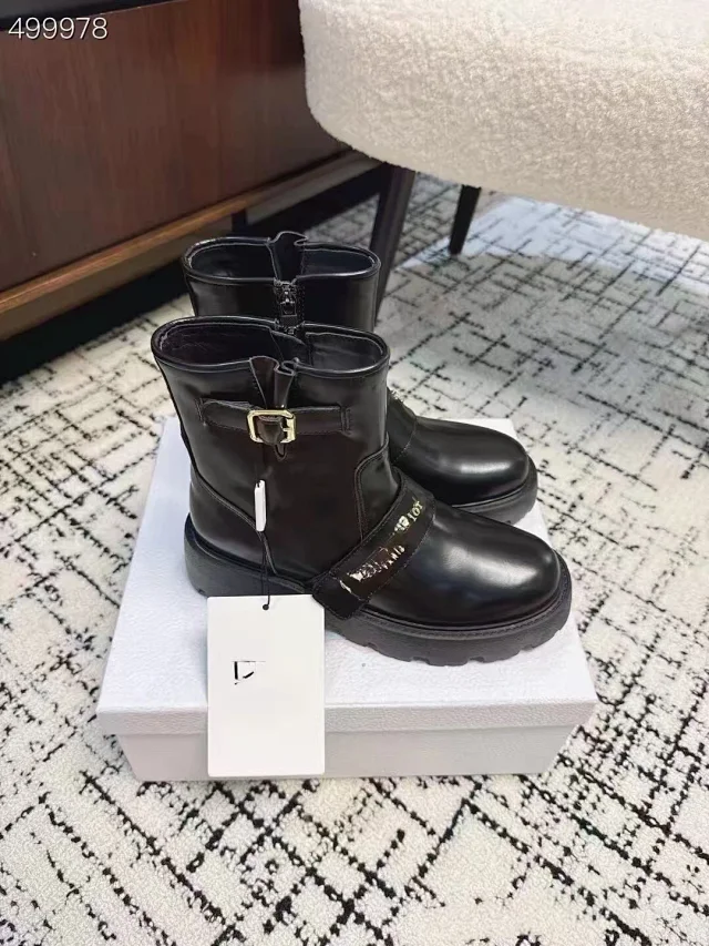 Dior Boots Buckle Strap Ankle product detail image 5