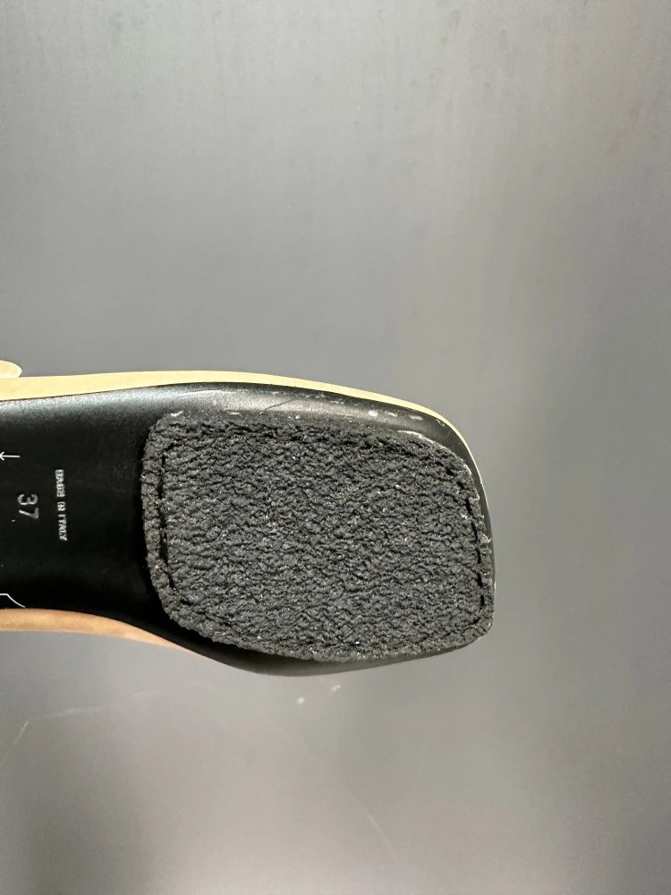 Maison Margiela Tabi Loafers Black Leather Shoes - 30