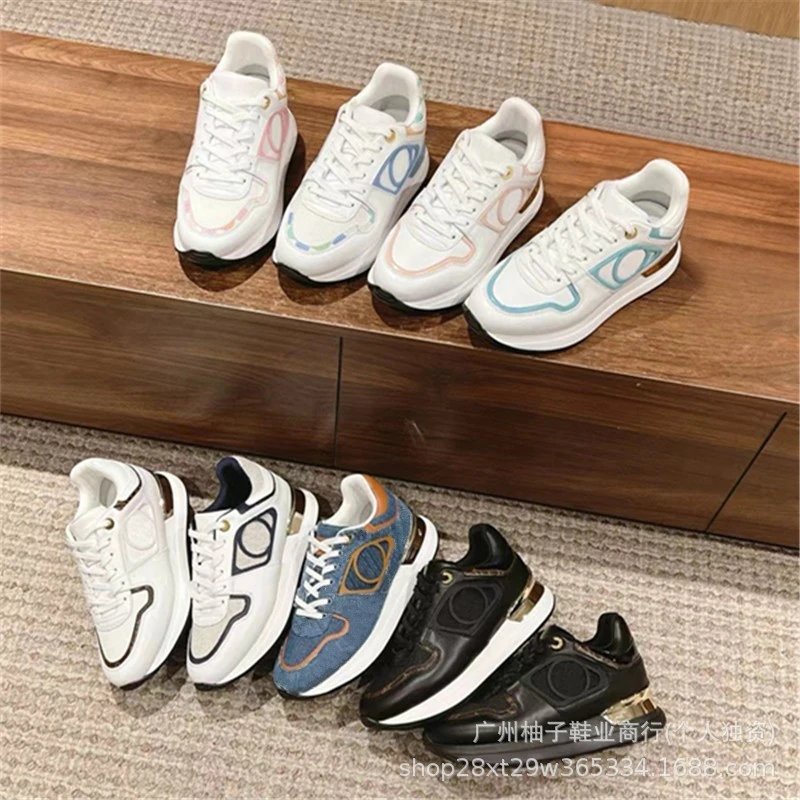 Off-White Diagonal Denim Sneakers Blue Orange - 2
