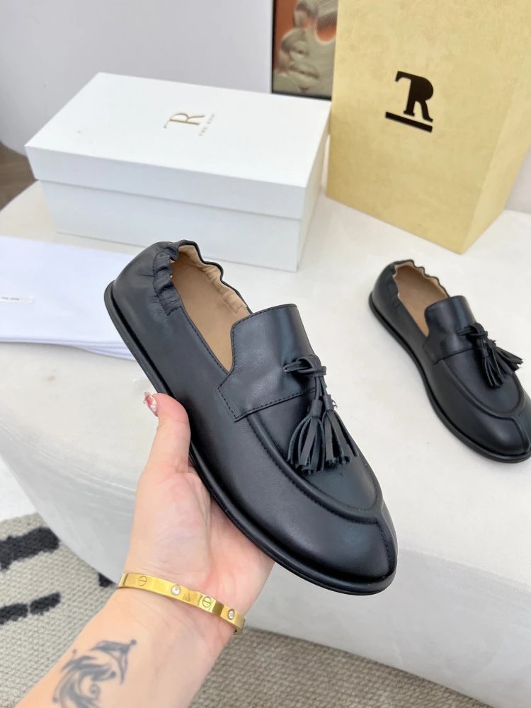 Maison Margiela Tabi Loafers Brown Suede - 23