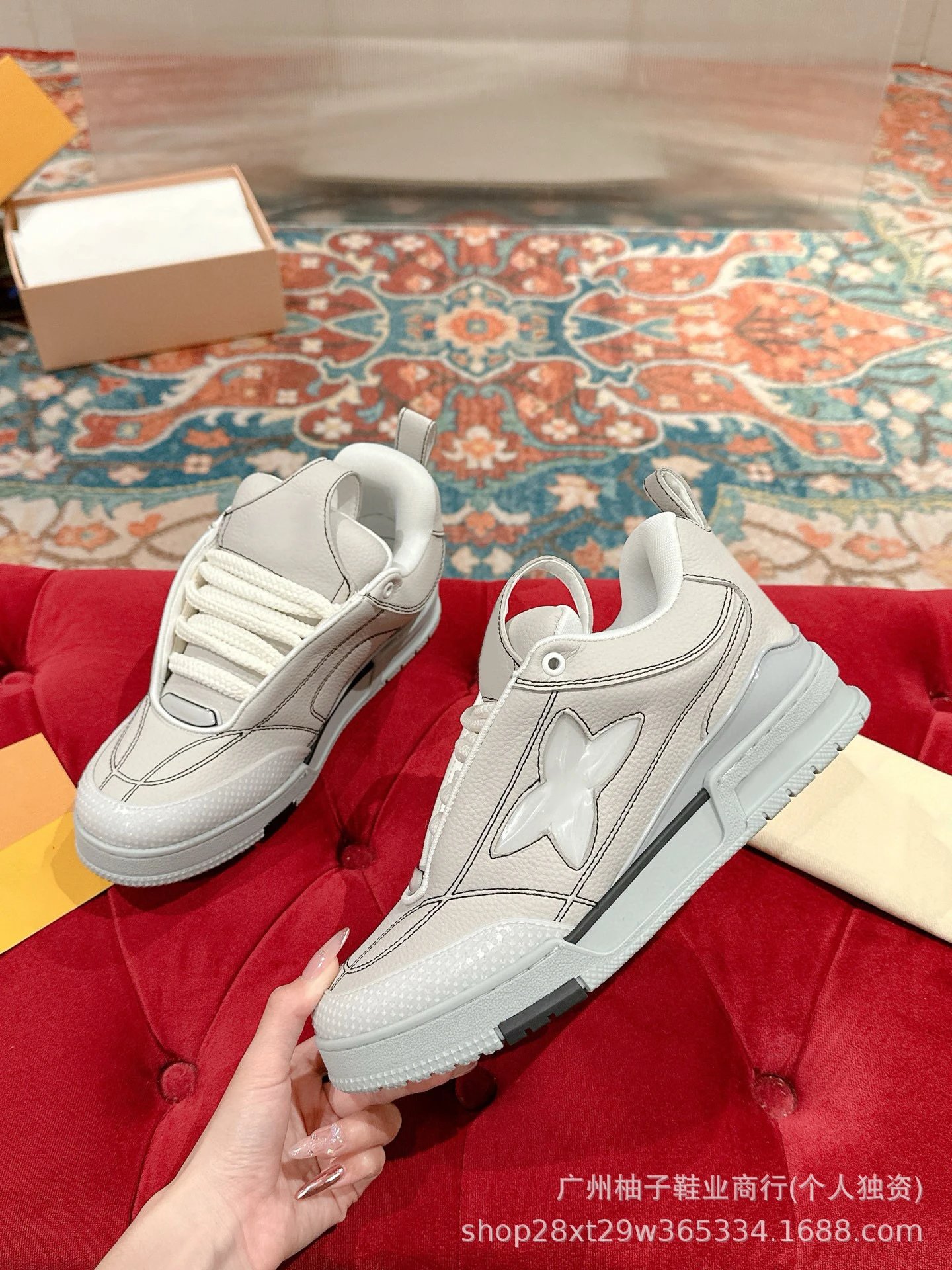 XTEP X-Runner White Gray Chunky Sneakers - 11