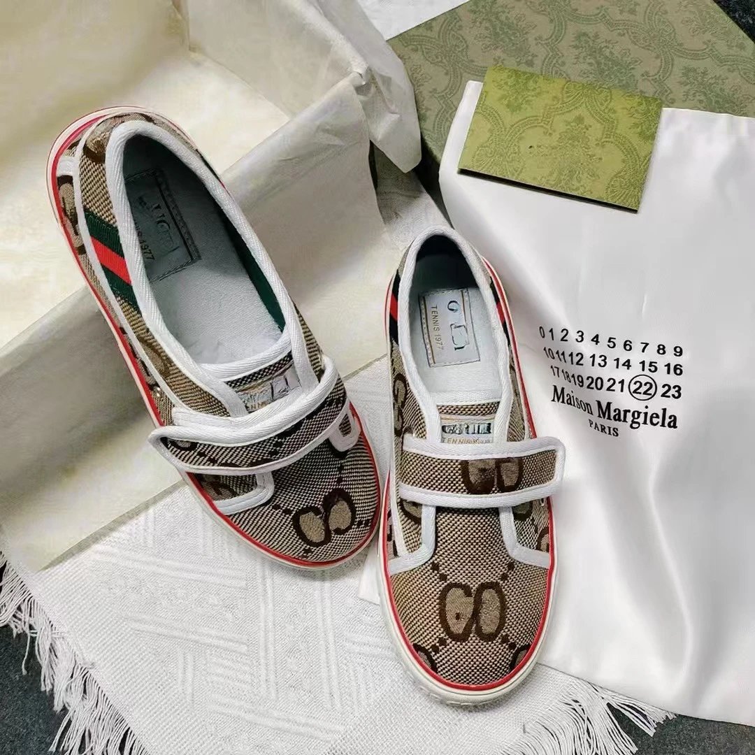Gucci Tennis 1977 Multicolor GG Canvas Sneakers - 5