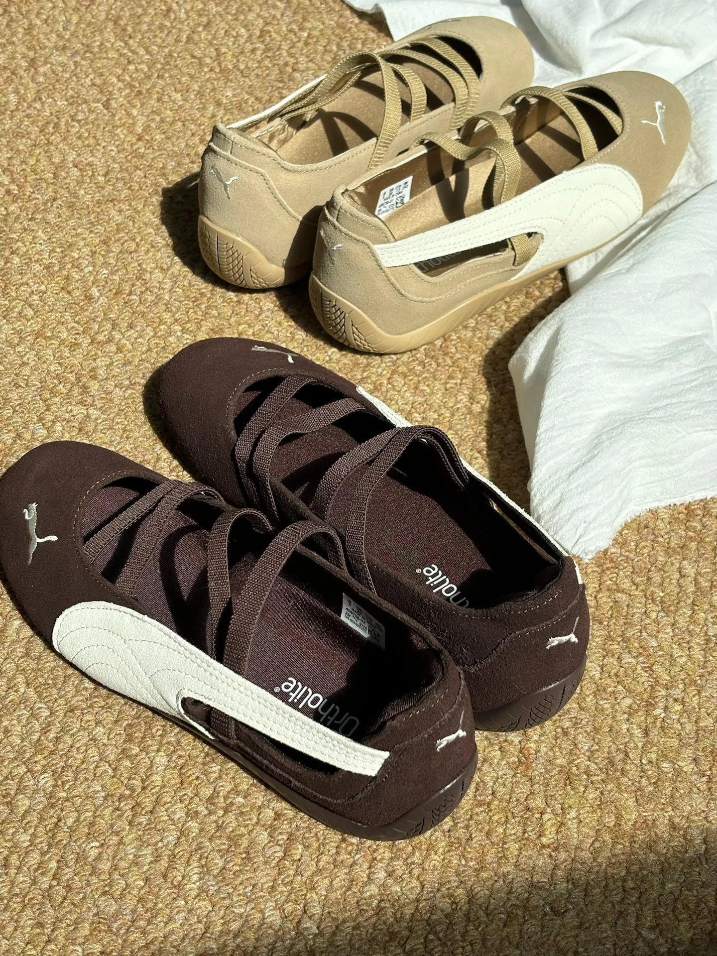 Puma Speedcat Mary Jane Pink Suede Casual Shoes - 7