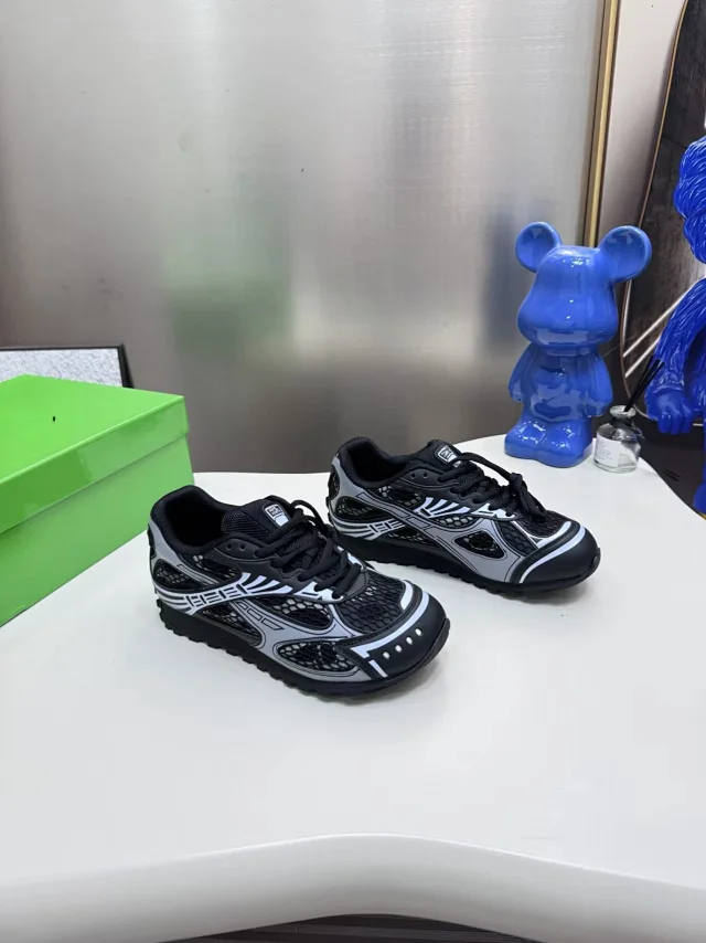 Unbranded Sneakers Metallic mesh lace-up product detail image 5