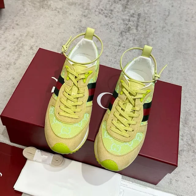 Gucci Sneakers Lace-Up High-Top with Ankle Strap product detail image 8