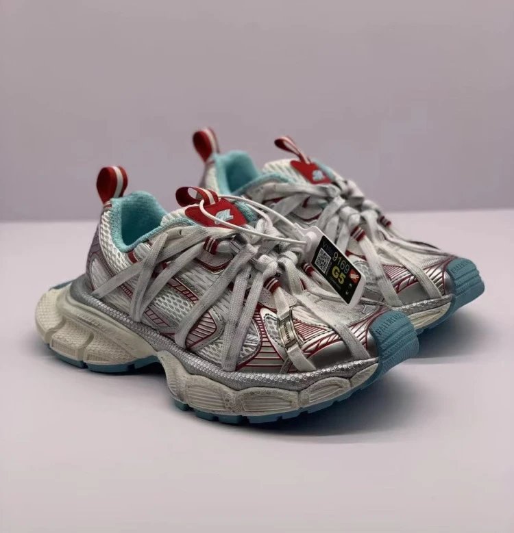 Off-White x Asics Gel-Burz 2 Black Chunky Sneakers - 46