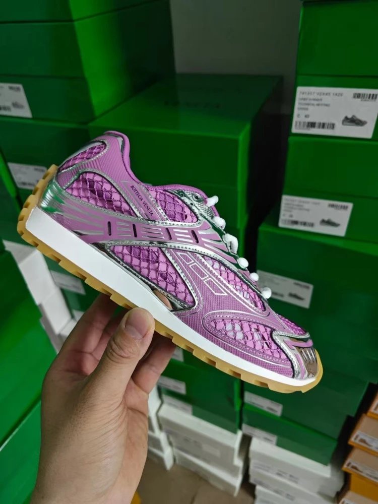 Asics Gel-Lyte III Silver Mesh Yellow Sole Sneakers - 29