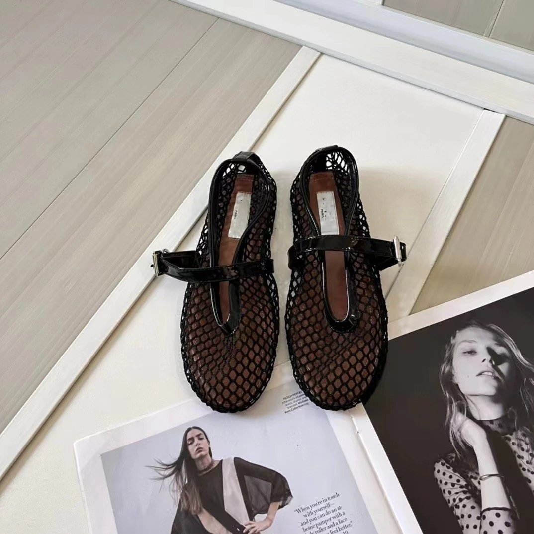 Unbranded Casual Shoes Mesh Mary Jane Flats image 4